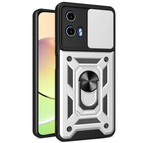 Чохли, бампера Чехлы, бампера ^/--/^ Чохол Fiji Camera Defence для Motorola G /--/ 24 Power бампер із захистом камери та підставкою Silver ^_^^^ Чехол Fiji Camera Defence для Motorola G /--/ 24 Power бампер с защитой камеры и подставкой Silver - фото фото фото