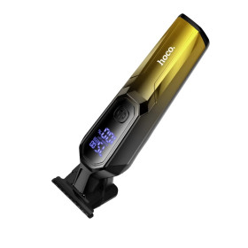 Тримери Триммеры ^/--/^ Машинка для стрижки HOCO HP /--/ 27 Engraving Gold — керамічні ножі, LED-дисплей, IPX /--/ 6, 150 хв автономності ^_^^^ Машинка для стрижки HOCO HP /--/ 27 Engraving Gold — керамические ножи, LED-дисплей, IPX /--/ 6, 150 мин автономности - фото фото фото