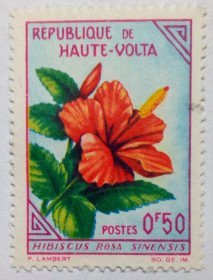 Інші країни Другие страны ^/--/^ Верхняя Вольта 1963 Цветы, MLH ^_^^^ Верхня Вольта 1963 Квіти, MLH - фото фото фото