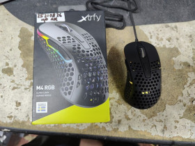 Миші Мыши ^/--/^ Игровая оптическая мышь Xtrfy M /--/ 4 RGB USB Black USB № 25210826 ^_^^^ Ігрова оптична миша Xtrfy M /--/ 4 RGB USB Black USB No 25210826 - фото фото фото