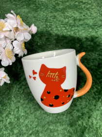 Чашки, кружки Чашки, кружки ^/--/^ Великий кухоль 500 мл «Котик / Little Cute» керамічна чашка  (Н /--/ 8319) ^_^^^ Большой кружок 500 мл «Котик / Little Cute» керамическая чашка (Н /--/ 8319) - фото фото фото
