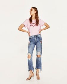Жіночі Женские ^/--/^ Джинсы женские Zara Испания в ассортименте ^_^^^ Жіночі Zara Іспанія в асортименті - фото фото фото