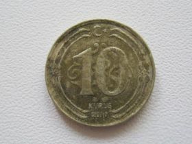 Туреччина Турция ^/--/^ Турция 10 куруш 2010 года #14875 ^_^^^ Туреччина 10 куруш 2010 року #14875 - фото фото фото