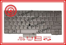 Клавіатури Клавиатуры ^/--/^ Клавиатура HP EliteBook 2730 /--/ p серебристая с трекпоинтом RUUS ^_^^^ Клавіатура HP EliteBook 2730 /--/ p срібляста з трекпоінтом RUUS - фото фото фото