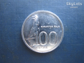 Індонезія Индонезия ^/--/^ Монета 100 рупій Індонезія 1999 фауна птах папуга алюміній ^_^^^ Монета 100 рупий Индонезия 1999 фауна птица попугай алюминий - фото фото фото