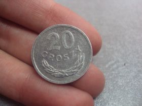 Сучасна (після ) Современная (после ) ^/--/^ монета польша 20 грош 1976 сохран №7881 ^_^^^ монета польща 20 грош 1976 сохран No /--/ 7881 - фото фото фото
