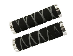 Рулі, виноси, гріпси Рули, выносы, грипсы ^/--/^ Грипси Progrip Super Light Foam 127 мм, чорний/сірий (CHW /--/ 226) ^_^^^ Грипсы Progrip Super Light Foam 127 мм, черный/серый (CHW /--/ 226) - фото фото фото