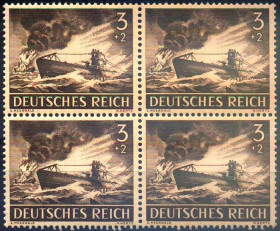 Третій Рейх (-) Третий Рейх (-) ^/--/^ 1943 - Рейх - День Вермахту 3 Mi.831 _8,0 € _Кварт ** ^_^^^ 1943 - Рейх - День Вермахта 3 Mi.831 _8,0 € _Кварт ** - фото фото фото