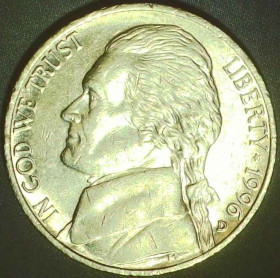 Обігові Обиходные ^/--/^ США 5 центів, 1996 D Джефферсон Нікель [3.92] ^_^^^ США 5 центов, 1996 D Джефферсон Никель [3.92] - фото фото фото