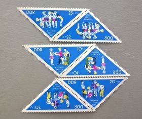НДР, ФРН ГДР, ФРГ ^/--/^ Германия ГДР Пионеры 1964 Сцепки ^_^^^ Німеччина НДР Піонери 1964 Зчіпки - фото фото фото