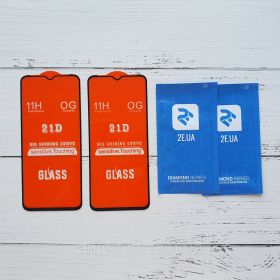 Плівки для екранів Пленки для экранов ^/--/^ Захисне скло для Tecno Camon 12 (CC /--/ 7) 2 шт, чорне ^_^^^ Защитное стекло для Tecno Camon 12 (CC /--/ 7) 2 шт, черное - фото фото фото