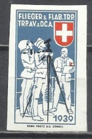 Швейцарія Швейцария ^/--/^ Швейцария 1939 униформа летчики солдатская марка 1 /--/ м. ^_^^^ Швейцарія 1939 уніформа льотчики солдатська марка 1 /--/ м. - фото фото фото
