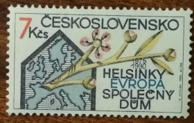 Чехословаччина Чехословакия ^/--/^ Чехословакия Конференция по европейской безопасности и сотрудничеству, посвященная 15-й годовщине 1990 ^_^^^ Конференція з європейської безпеки і співробітництва, присвячена 15-й річниці 1990 - фото фото фото