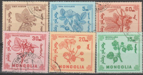 Флора Флора ^/--/^ Монголия 1968 флора цветы ^_^^^ Монголія 1968 флора квіти - фото фото фото
