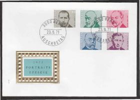 Європа Европа ^/--/^ Швейцария 1971 МЕДИЦИНА НАУКА УЧЁНЫЕ ВРАЧИ ДОКТОРА ЛЕЧЕНИЕ БОЛЕЗНИ ПОРТРЕТЫ КПД Mi.955-959 ^_^^^ Швейцарія 1971 Медицина Наукові лікарі доктора портрети ККД Mi.955-9 - фото фото фото