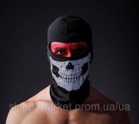 Інші спортивні товари Другие спортивные товары ^/--/^ Маска лыжная балаклава с черепом маска тактическая с белым черепом &amp;quot;Skull Ghost&amp;quot; - ветроза ^_^^^ Маска лижна балаклава з черепом - фото фото фото