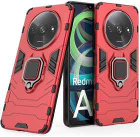 Чохли, бампера Чехлы, бампера ^/--/^ Чохол Fiji Ring для Xiaomi Redmi A /--/ 3 броньований бампер з кільцем підставкою червоний ^_^^^ Чехол Fiji Ring для Xiaomi Redmi A /--/ 3 бронирован бампер с кольцом подставкой красный - фото фото фото