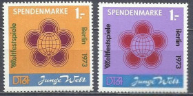 НДР, ФРН ГДР, ФРГ ^/--/^ ГДР 1972-73 фестиваль молодежи и студентов 2 /--/ м. ^_^^^ НДР 1972-73 фестиваль молоді та студентів 2 /--/ м. - фото фото фото