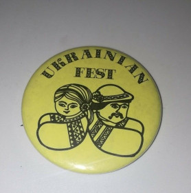 Знаки товариств і організацій Знаки обществ и организаций ^/--/^ Ukrainian Fest, діаспора США. Світло-жовтий. Без дати. ^_^^^ Ukrainian Fest, диаспора США. Светло-желтый. Без даты. - фото фото фото