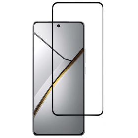 Чохли, бампера Чехлы, бампера ^/--/^ Захисне скло LUX для Realme Neo 7 5 /--/ G (RMX /--/ 5060) повна проклейка чорний ^_^^^ Защитное стекло LUX для Realme Neo 7 5 /--/ G (RMX /--/ 5060) полная проклейка черный - фото фото фото