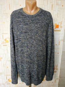 Куртки Куртки ^/--/^ Джемпер чоловічий сіруватий меланж PEACOCKS p-p XL ^_^^^ Джемпер мужской сероватый меланж PEACOCKS p-p XL - фото фото фото