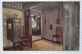 Іноземні Иностранные ^/--/^ Поштова картка листівка Sigvard Hansen Im alten Heim 1918 р. Germany Dc /--/ 057 ^_^^^ Почтовая карточка открытка Sigvard Hansen Im alten Heim 1918 г. Germany Dc /--/ 057 - фото фото фото