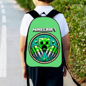Рюкзаки, сумки Рюкзаки, сумки ^/--/^ Рюкзак детский майнкрафт Крипер &amp;quot;Minecraft&amp;quot; 34 /--/ х /--/ 27 /--/ см,городской ранец для мальчика (00526) ^_^^^ Рюкзак дитячий майнкрафт Кріпер &amp;quot;Minecraft &amp;quot; 34 /--/ х /--/ 27 /--/ см,міський ранець для хлопчика (0535) - фото фото фото