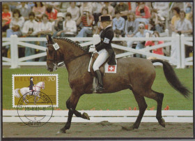 Європа Европа ^/--/^ Швейцария 1982 КОННЫЙ СПОРТ ЧЕМПИОНАТ МИРА ЧМ КОНЬ ЖЕРЕБЕЦ ВСАДНИК НАЕЗДНИК ВЫЕЗДКА МАНЕЖ КМ Mi.1234 ^_^^^ Швейцарія 1982 КОННИЙ СПОРТ ЧЕМПІОНАТ СВІТУ ЧС КІНЬ ЖЕРЕБЕЦЬ ВСАДНИК НАЇЗДНИК ВИЇЗДКА МАНЕЖ КМ Mi.1234 - фото фото фото