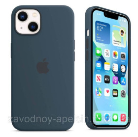 Чохли, бампера Чехлы, бампера ^/--/^ IPhone 13 Чехол оригинальный Silicone Case (Abyss Blue) ^_^^^ IPhone 13 Чехол оригінальний Silicone Case (Abyss Blue) - фото фото фото