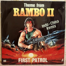 Платівки Пластинки ^/--/^ Stallone - Rambo II. First Patrol. Remix - 1985.  (EP). 12. Vinyl. Пластинка. Germany. ^_^^^ Stallone - Rambo II. First Patrol. Remix - 1985. (EP). 12.Vinyl. Пластинка. Germany. - фото фото фото