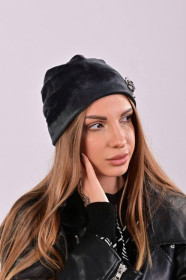 Інший одяг Другая одежда ^/--/^ Стильна шапка в  кольорі графіт ^_^^^ Стильная шапка в цвете графит - фото фото фото