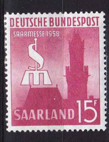 Інші країни Другие страны ^/--/^ EU SAAR / СААР  1958 г MNH - ^_^^^ EU SAAR / СААР 1958 - фото фото фото