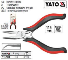 Інші інструменти Другие инструменты ^/--/^ Тонкогубцы YATO тонкогубци загнути мини никель l /--/ 115 мм YT-2084 ^_^^^ Польща тонкогубці загнути міні нікель l /--/ 115 мм YT-2084 - фото фото фото