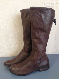 Чоботи Сапоги ^/--/^ Сапоги жен. деми Fred De La Bretoniere,нат. кожа,р.38-39,Италия ^_^^^ Жіночий демі Fred De La Bretoniere,нат. шкіра,р.38-39, Італія - фото фото фото