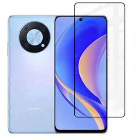 Чохли, бампера Чехлы, бампера ^/--/^ Захисне скло Fiji Premium для Huawei Nova Y /--/ 90 повне проклеювання Anti-Static чорний ^_^^^ Защитное стекло Fiji Premium для Huawei Nova Y /--/ 90 полное проклеивание Anti-Static черный - фото фото фото