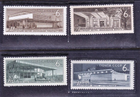 СРСР - СССР - ^/--/^ ZM  СССР 1965 г MNH - метро ^_^^^ ZM СРСР 1965 р MNH - метро - фото фото фото
