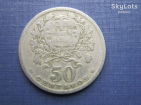 Португалія Португалия ^/--/^ Монета 50 сентаво Португалия 1930 ^_^^^ Монета 50 сентаво Португалія 1930 - фото фото фото