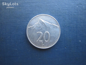 Словаччина Словакия ^/--/^ Монета 20 геллерів Словаччина 1993 алюміній ^_^^^ Монета 20 геллеров Словаччина 1993 алюминий - фото фото фото