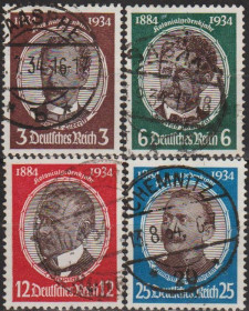 Третій Рейх (-) Третий Рейх (-) ^/--/^ 1934 - Рейх - Колонізатори Mi.540-43  _38.0 € ^_^^^ 1934 - Рейх - Колонизаторы Mi.540-43 _38.0 € - фото фото фото
