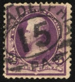 Північна Америка Северная Америка ^/--/^ США 1890 г.№ 160 гашеная ^_^^^ США 1890 р. No 160 гашена - фото фото фото