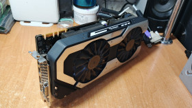 Відеокарти Видеокарты ^/--/^ Видеокарта Palit PCI-Ex GeForce GTX 1070 Super Jetstream 8 ГБ GDDR /--/ 5  (256 бит)  (1632/8000)  (DVI, HDMI, 3 x DisplayPort) ^_^^^ Відеокарта Palit PCI-Ex GeForce GTX 1070 Super Jetstream 8 ГБ GDDR /--/ 5 (256 біт) (1632/8000) (DVI, HDMI, 3 x DisplayPort) - фото фото фото