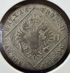 Австро-Угорщина Австро-Венгрия ^/--/^ Австро-Угорщина. 7 крейцерів 1802 р.    (В) ^_^^^ Австро-Венгрия. 7 крейцеров 1802 г. (В) - фото фото фото
