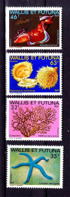Фауна Фауна ^/--/^ Фауна Уолис и Футуна / WF 1982 г MNH - ^_^^^ NM Фауна Воліс і Футуна / WF 1982 MNH - фото фото фото