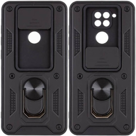 Чохли, бампера Чехлы, бампера ^/--/^ Чохол Fiji Camera Defence для Xiaomi Redmi Note 9 бампер із захистом камери та підставкою Black ^_^^^ Чехол Fiji Camera Defence для Xiaomi Redmi Note 9 бампер с защитой камеры и подставкой Black - фото фото фото