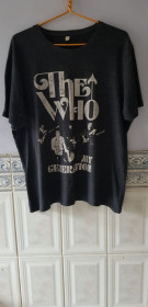 Футболки, майки Футболки, майки ^/--/^ Футболка &amp;quot;The Who&amp;quot;  (60% cotton/40% polyester, 2 /--/ XL, India) ^_^^^ Футболка &amp;quot;The Who&amp;quot; (60% cotton/40% polyester, 2 /--/ XL, India) - фото фото фото