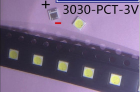 Світлодіоди Светодиоды ^/--/^ Светодиод LED подсветки TV 1 /--/ Вт 3 /--/ В 1 /--/ W 3 /--/ V 3030 PT /--/ 30 /--/ A /--/ 66 Lextar PCT lextar 1 шт ^_^^^ Світлодіод LED підсвічування TV 1 /--/ Вт 3 /--/ В 1 /--/ W 3 /--/ V 3030 PT /--/ 30 /--/ A /--/ 66 Lextar PCT lextar 1 шт - фото фото фото