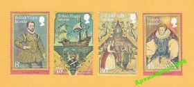 Острівні держави Островные государства ^/--/^ ВИРГИН.О-ВА 1980 Парусники Флот Полн.серия MNH** ^_^^^ ВІРГІН.О-ВА 1980 Парусники Флот Полн.серія MNH** - фото фото фото