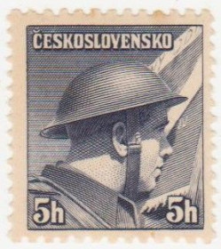 Чехословаччина Чехословакия ^/--/^ Чехословакия 1945 г №  435 ** ^_^^^ Чехословаччина 1945 No 435 ** - фото фото фото