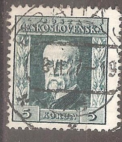 Чехословаччина Чехословакия ^/--/^ Чехословакия 1925 Sc.101 used ^_^^^ Чехословаччина 1925 Sc.101 used - фото фото фото