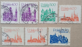 Архітектура Архитектура ^/--/^ Польша 1981 г -  архитектура польских городов, гаш ^_^^^ Польща 1981 р. - архітектура польських міст - фото фото фото